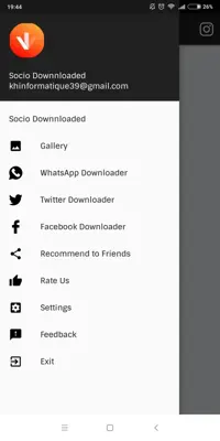 Video Downloader - Instagram saver - Whatsapp Stat android App screenshot 2